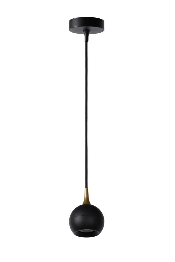 Lucide FAVORI - Suspension - Ø 9 cm - 1xGU10 - Noir - éteint